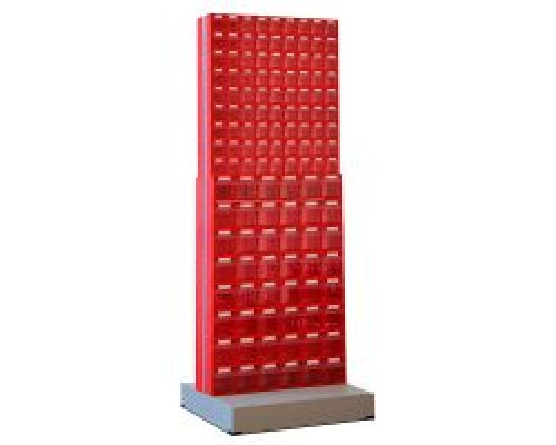 Стойка двусторонняя напольная Стелла-техник 406-09-08-00 (600х380х1650)