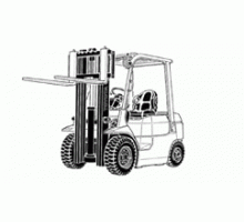 Мачта типа FV (Двухсекционная мачта со «свободной» высотой подъема)