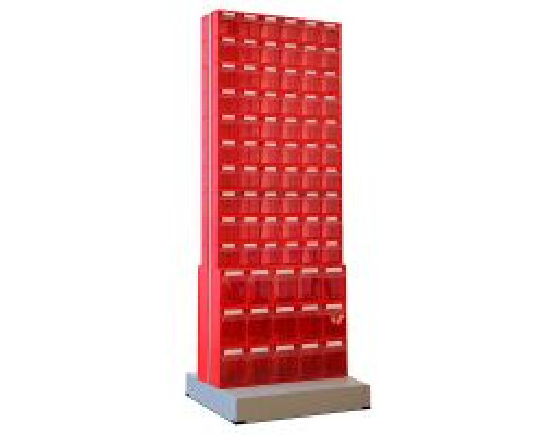 Стойка двусторонняя напольная Стелла-техник 406-00-10-03 (600х380х1650)