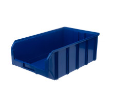 Пластиковый ящик Стелла-техник V-4-синий 502х305х184мм, 20 литров