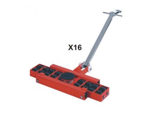 Роликовая платформа поворотная TOR X16 г/п 16тн