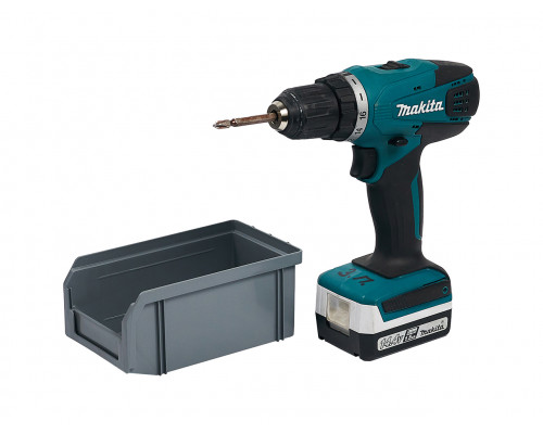 Пластиковый ящик Стелла-техник V-1-серый 172х102х75мм, 1 литр