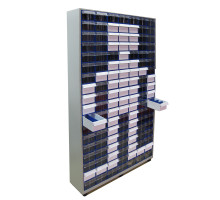 Шкаф в сборе Стелла-техник С-2-126 на 126 коробов, ЛДСП