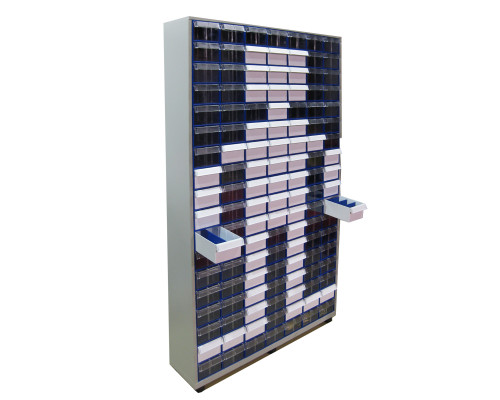 Шкаф в сборе Стелла-техник С-2-126 на 126 коробов, ЛДСП