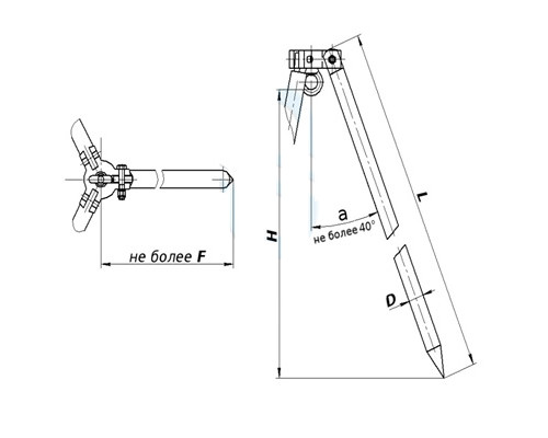 Тренога перегрузочная ТПГ-200