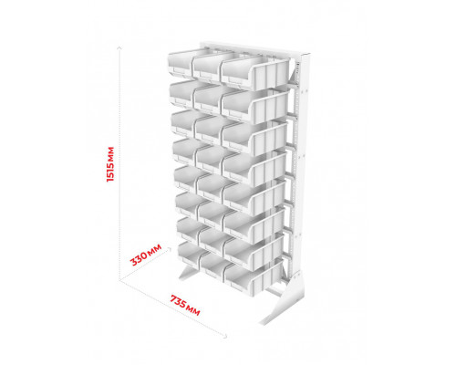 Стойка 735х1500 Стелла-техник А1-00-00-08 односторонняя