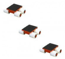 Роликовая платформа подкатная TOR 3000R-04W г/п 3т