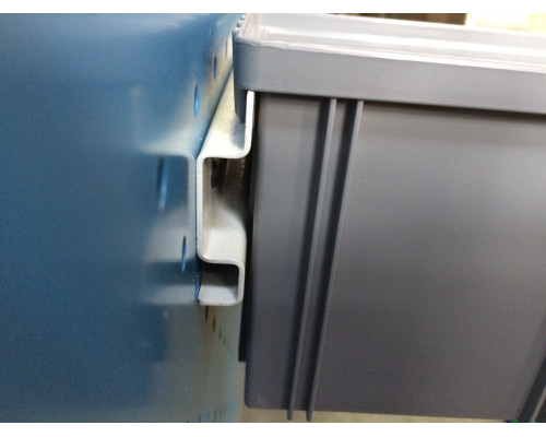 Органайзер настенный Стелла-техник V-2-650-серый , 4 ящика V-2