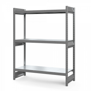 Стеллаж грузовой СГ Ультра (2000х1800х1000 мм) 3 яруса, цинк