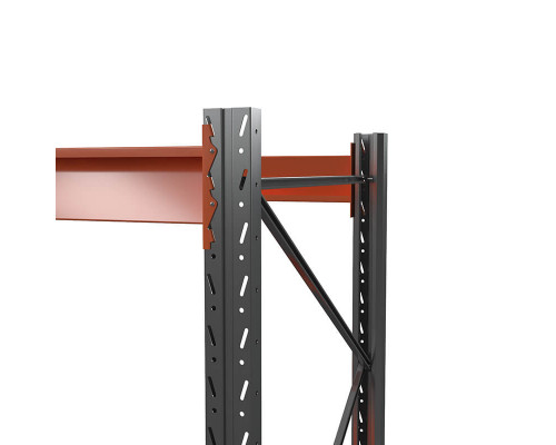 Стеллаж металлический паллетный (3500х1800х1100 мм), 2 яруса