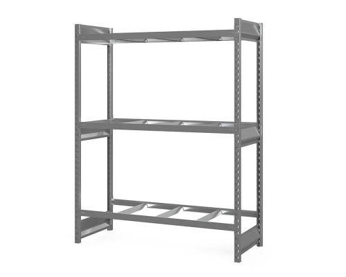 Стеллаж грузовой СГ Ультра (2000х1800х1000 мм) 3 яруса, без настила, для шин, дисков, колес