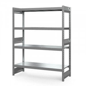 Стеллаж грузовой СГ Ультра (2000х1800х800 мм) 4 яруса, цинк