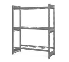 Стеллаж грузовой СГ Ультра (2000х2100х500 мм) 3 яруса, без настила, для шин, дисков, колес
