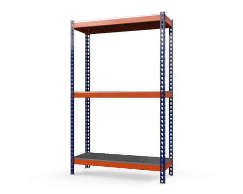 Стеллаж металлический Профи-Т 2000x1540x1005 мм. Ярусы: оцинк. мет. усил. 3 шт.