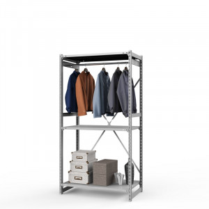 Стеллаж металлический ТСУ Универсал, 2000x1060x600 мм.Штанги: 1шт. Полки: метал. 3 шт.