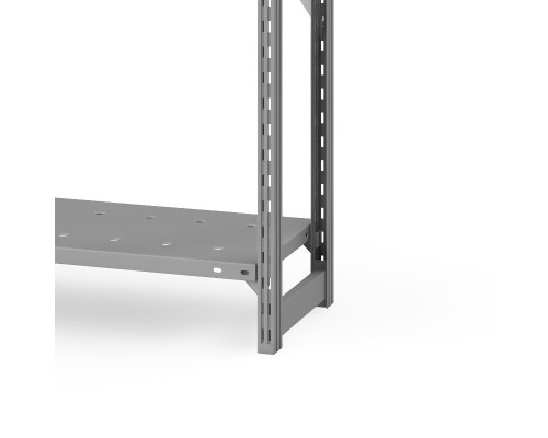 Стеллаж металлический ТСУ Универсал, 2500x1060x500 мм. Полки: метал. перф. усил. 5 шт.