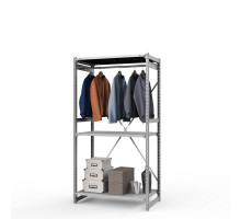 Стеллаж металлический ТСУ Универсал, 2000x1060x600 мм.Штанги: 1шт. Полки: метал. перф. 3 шт.