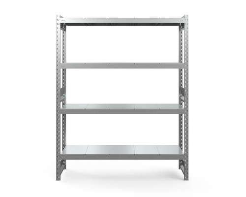 Стеллаж грузовой СГ Ультра (2500х1200х600 мм) 4 яруса, цинк