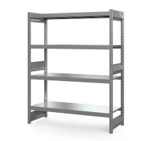 Стеллаж грузовой СГ Ультра (2500х1500х800 мм) 4 яруса, цинк