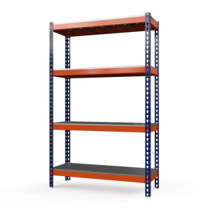 Стеллаж металлический Профи-Т 2000x1845x655 мм. Ярусы: оцинк. мет. перф.  4 шт.