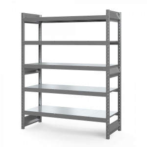 Стеллаж грузовой СГ Ультра (2500х1200х600 мм) 5 ярусов, цинк
