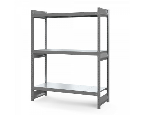 Стеллаж грузовой СГ Ультра (2000х1200х1000 мм) 3 яруса, цинк