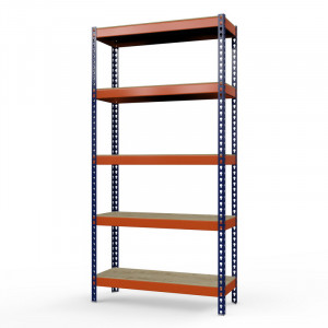 Стеллаж металлический Профи-Т 2500x1845x500 мм. Ярусы: фанера усил. 5 шт.
