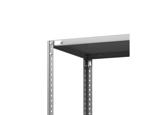 Стеллаж металлический ТС Лайт, 2000x1000x600 мм. Полки: 4 шт. метал.