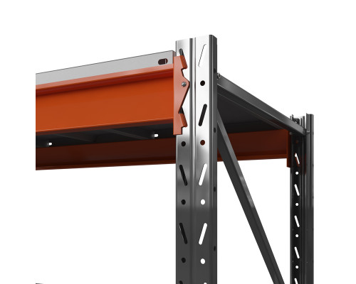 Стеллаж металлический Оптима, 2500x2500x785 мм. Ярусы: 5 шт. метал.