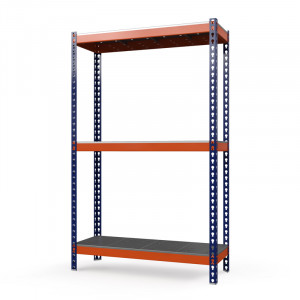 Стеллаж металлический Профи-Т 2000x1540x1005 мм. Ярусы: оцинк. мет. перф. усил. 3 шт.