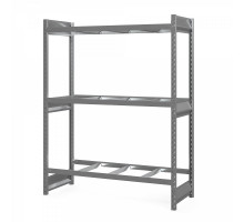 Стеллаж грузовой СГ Ультра (2000х1500х500) 3 яруса, без настила, для шин, дисков, колес