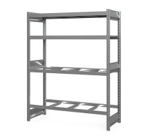 Стеллаж грузовой СГ Ультра (2000х1800х600) 4 яруса, без настила, для шин, дисков, колес