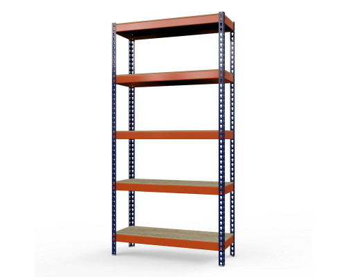 Стеллаж металлический Профи-Т 3000x1540x770 мм. Ярусы: фанера 5 шт.