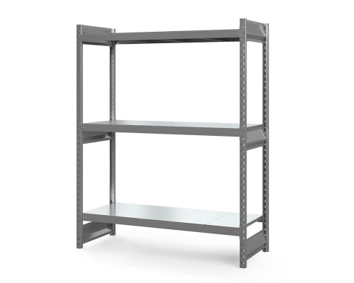 Стеллаж грузовой СГ Ультра (2500х1500х1000 мм) 3 яруса, цинк