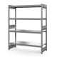 Стеллаж грузовой СГ Ультра (2000х1500х600 мм) 4 яруса, цинк