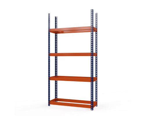 Стеллаж металлический Профи-Т для шин 2500x1240x500 мм. Ярусы:   4 шт.