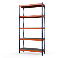 Стеллаж металлический Профи-Т 3000x1845x655 мм. Ярусы: оцинк. мет. перф. усил. 5 шт.