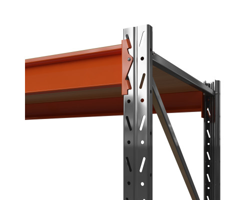 Стеллаж металлический Оптима, 3500x1250x785 мм. Ярусы: 3 шт. фанера