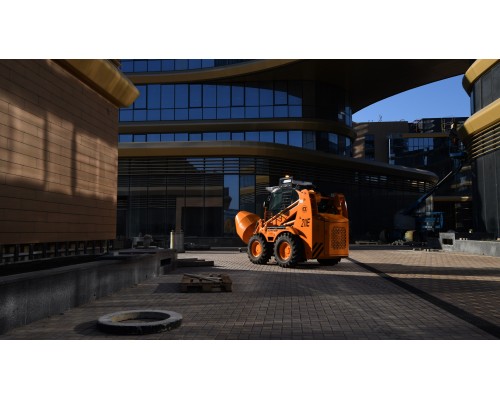 Универсальные погрузчики с бортовым поворотом АМКОДОР 211E, 211Е-01, 211Е-02