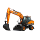 Колесные экскаваторы DX160W