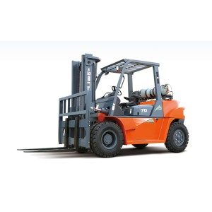 Газ/бензиновый автопогрузчик HELI CPCD70G (7 т)