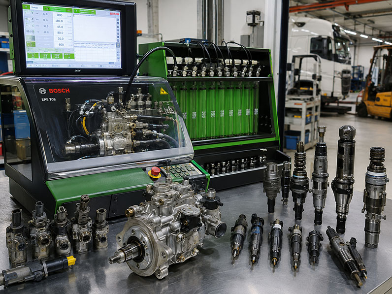 Сервисный центр БКС ГРУПП - стенды Bosch, CRSi, Maktest для ремонта топливной аппаратуры